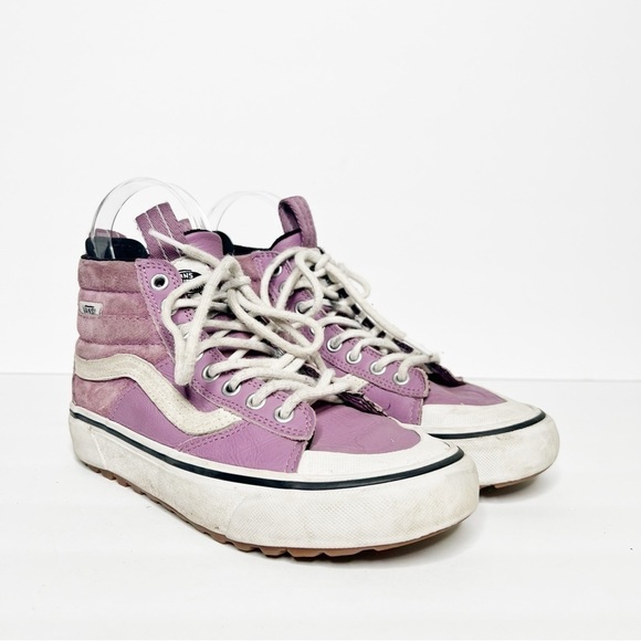 Vans Sk8-Hi Mte 2.0 Purple High Top Sneakers Size 6 Women’s - Picture 5 of 9
